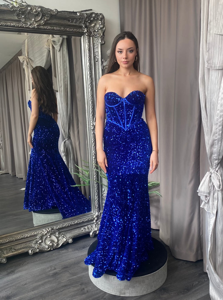 Blue debs dresses online