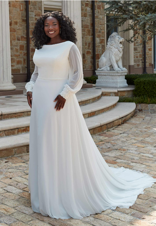 Mori lee plus sales size wedding dresses