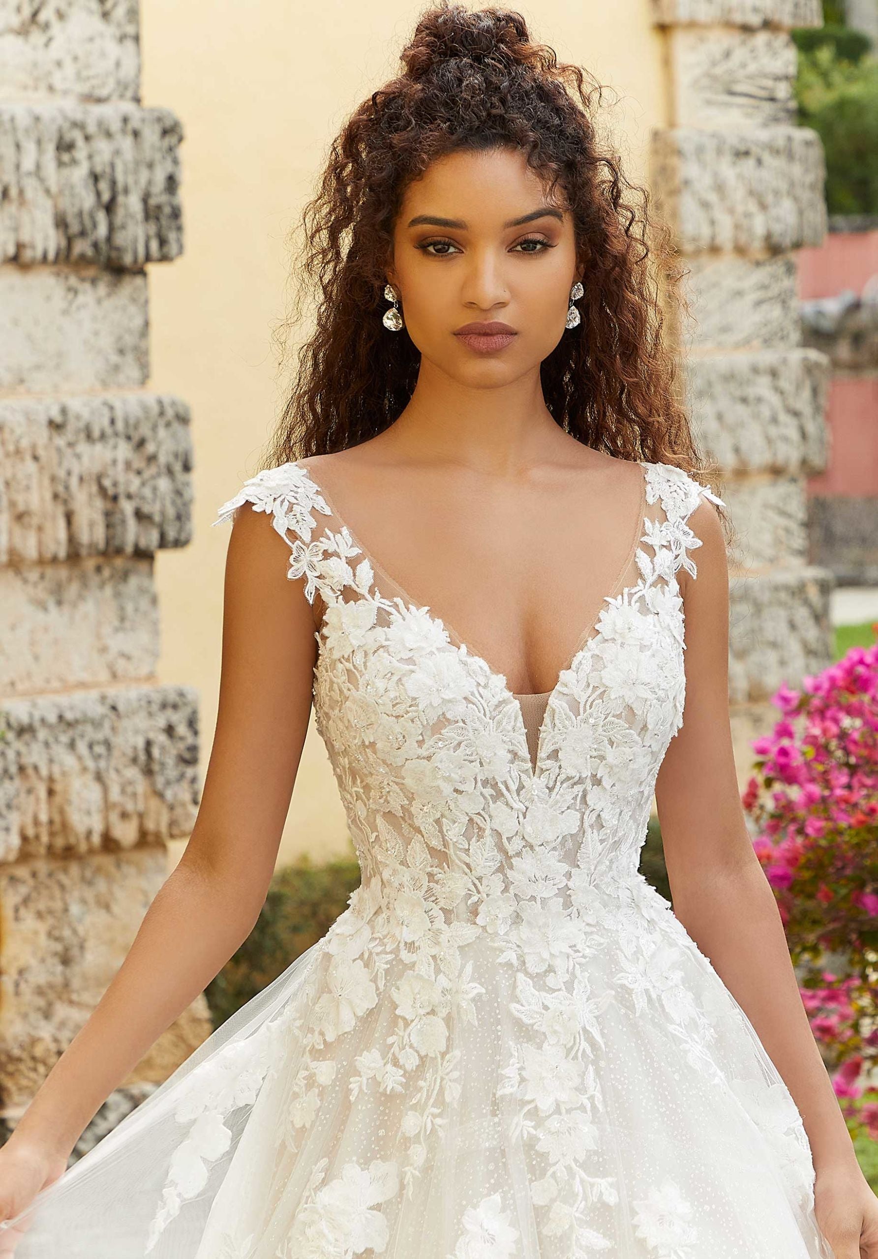 Fiorenza Mori Lee Floral Bridesmaid Dress Featured Wedding Dress: Fiorenza By Morilee Darianna Bridal Fiorenza Mori Lee Floral Bridesmaid Dress Featured Wedding Dress: Fiorenza By Morilee Darianna Bridal